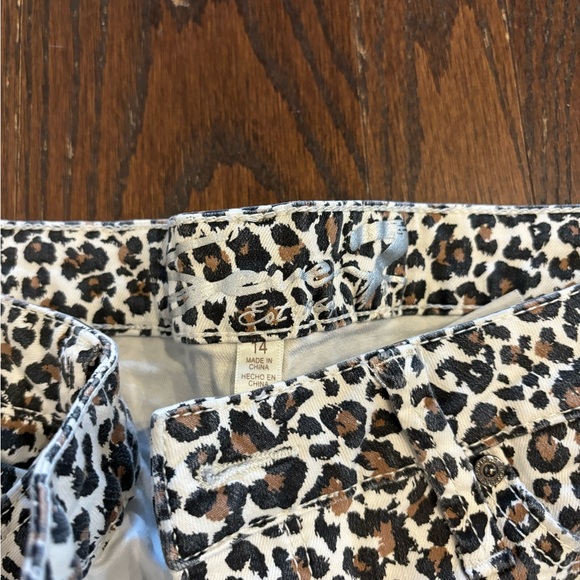 Seven leopard print stretch skinny jeans - Picture 2 of 3